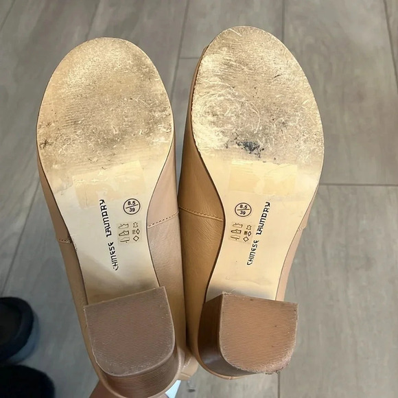 Soft Leather Peep Toe Sock Booties, Size 8.5 - Picture 7 of 9